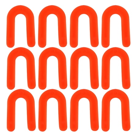 FUEENIRVA Plastic Shims Horseshoe Shim Red 100Pcs