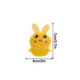 thumbnail image 3 of Set de conejito de Pascua, lindos juguetes antiestrés para añadir a la temporada navideña, 5 piezas de conejito para apretar., 3 of 7