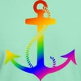 thumbnail image 3 of CafePress - Rainbow Anchor T Shirt - Men's Classic Graphic Cotton T-Shirt, 3 of 4