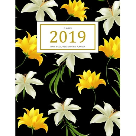 Motivational Day Planner 2019 Planner: A Year - 365 Daily - 52 Week Inspirational Quotes Journal Planner Calendar Schedule Organizer Appointment Notebook, Monthly Planner, to Do List, Action Day Passion Goal Setting Happiness ()
