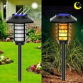 thumbnail image 2 of Solar Dynaming Flame Lights Outdoor Waterproof Flickering Flame Torch Light Landscape Lamp 66led 2 Pack, 2 of 5