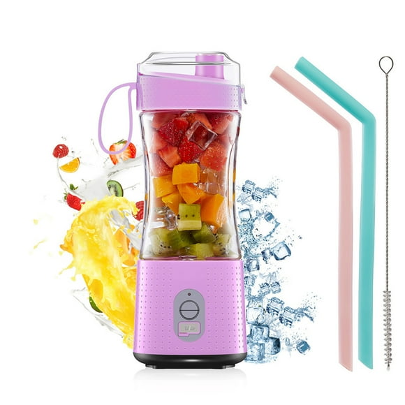 Portable Blender, Personal fresh juice Mini Blender for smoothies and shakes,Purple