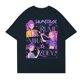 thumbnail image 3 of Pop cazadora para niña Hunters Round-Neck Printed Anime Trio Poster T Shirt （Navy）, 3 of 4