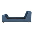 Second Story Home Bodhi Twin Upholstered Kids Platform Bed- Dusk Blue ...