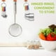 thumbnail image 4 of U Chef Tazas Cucharas Medidoras Acero Inoxidable 10 Piezas U Chef Juego.Medidor.X10, 4 of 7