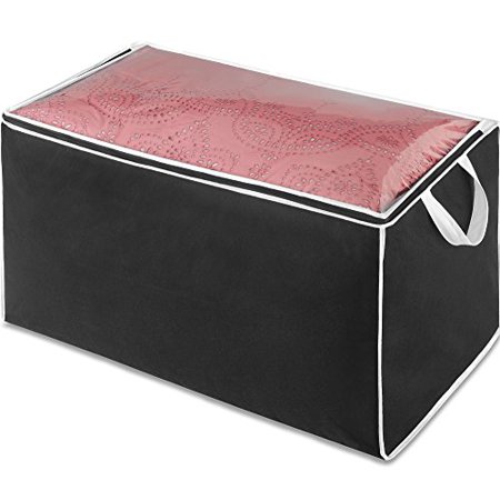 Jumbo Comforter - ZB Brand Jumbo Blanket Storage Bag, Breathable Nonwoven Soft Storage Bag for Clothes
