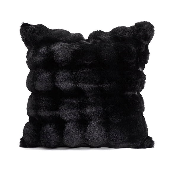 Granjero Gordo Funda de almohada decorativa de 18 x 18 pulgadas, estilo rústico, moderna, para sofá, sala de estar, color negro