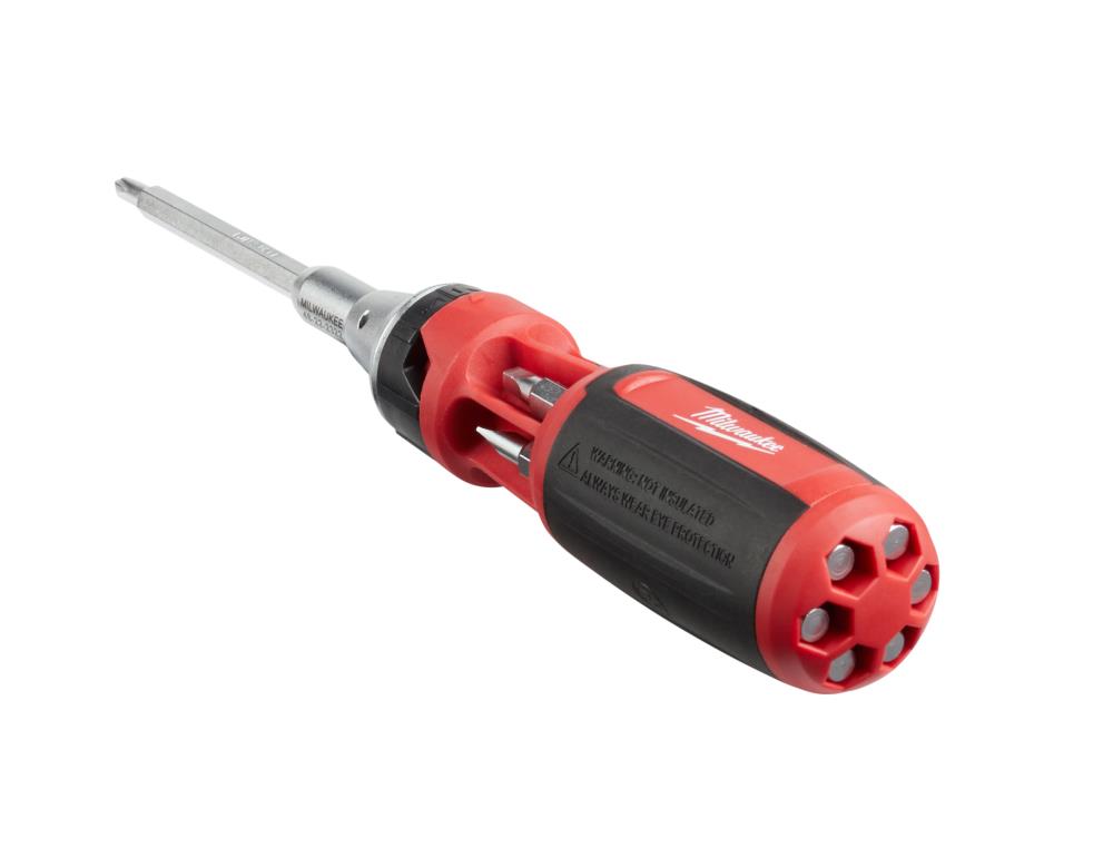 Milwaukee48222322 9in1 Square Drive Ratcheting MultiBit Driver