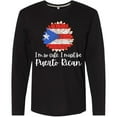 thumbnail image 3 of Inktastic I'm So Cute, I Must Be Puerto Rican Sunflower Puerto Rico Long Sleeve T-Shirt, 3 of 5