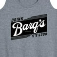 thumbnail image 3 of Barq's - Iconic Drinks & Beverages - Retro Banner - Women's Racerback Tank Top, 3 of 5