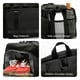 thumbnail image 5 of Bolsa De Gimnasio Con Compartimentos Para Ropa Seca Y Hmeda, Gran Capacidad, Material Impermeable, Compartimento Separado Para Zapatos, Ideal Para Deportistas, Viajes De Negocios, Tela, UKHBMC, 5 of 8