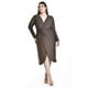 thumbnail image 1 of Vestido elegante con brillos Roman Fashion /Tallas Extras, 4302 (Cobre) cafe 40, 1 of 6