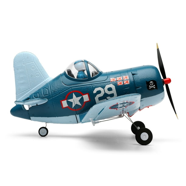 Avión RC de 2,4 GHz, modos 6G/3D, 4 canales, modelo de avión RC, espuma EPP, juguetes para adultos Ndcxsfigh libre de BPA