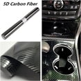 thumbnail image 6 of Gerich 5D Glossy Carbon Fiber Style Car Vinyl Wrap Film Sticker Bubble Free Waterproof, 6 of 13