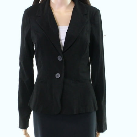 A. Byer Suits & Blazers - A. Byer Deep Womens Medium Two-Button Crepe ...