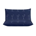 thumbnail image 3 of 3 Pcs Soft Bedding Set, Includes 1 Duvet Cover with Zipper And 2 Pillow Shams,Martini Cocktail Glass Twin(86"x70"), 3 of 8
