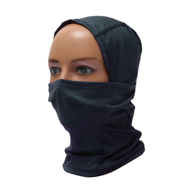 Máscara facial completa de poliéster a prueba de viento, de secado rápido, color marino, 1 pieza