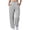 Red, variant on New Arrivals Womens High Waist Wide Leg Trousers with Drawstring Waistband Solid Color Pants for My Items