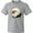 AC-Heather Grey, variant on Inktastic Bald Eagle Youth T-Shirt