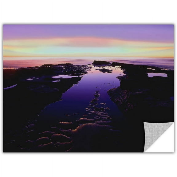 Dean Uhlinger Low Tide Afterglow, Art Appeelz Removable Wall Art Graphic