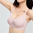 thumbnail image 4 of Turilly Bras Womens Sporty Style V Neck Wireless Bra With Fine Straps And Seamless Support Everyday Bras, 4 of 5