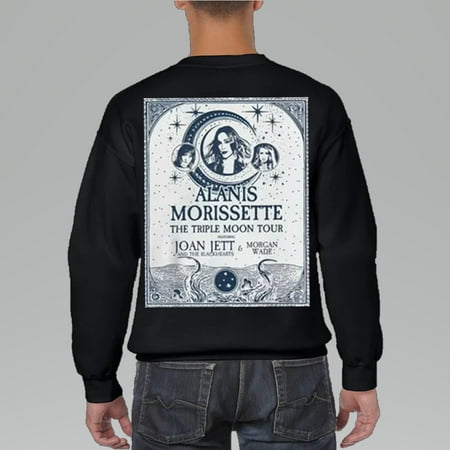 

Alanis Morissette The Triple Moon Tour 2024 Shirt Alanis Morissette Fan Shirt Alanis Morissette 2024 Tour The Triple Moon Concersweatshirt