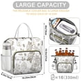 thumbnail image 4 of Bohemian Ethnic Leakproof Cooler Tote - Large Insulated Food Bag with Retro Abstract Design, 4 of 6