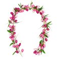thumbnail image 3 of Christmas Garland for Tree Simulation Rattan Home Wedding Outdoor Decoration Door Hanging Simulation Spring Rattan Garland, 3 of 5