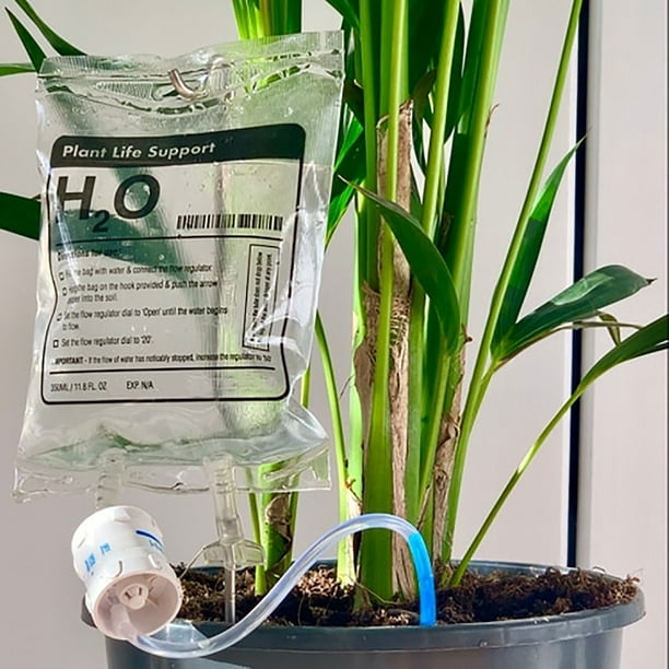 1 PC arrosage automatique PVC arrosage paresseux voyage goutte goutte à  goutte irrigation fleurs auto-arrosage plante piquets pour plantes d' intérieur et d'extérieur, Mode en ligne