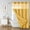 Gold, variant on MintGreen No Hook Waffle Weave Shower Curtain with snap-in Liner Replacement, 230GSM Waterproof Fabric Hotel Shower Curtain Set for Bathroom, Through Mesh Top Window,71Wx74H