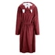 thumbnail image 5 of Batas de moda para mujer, bata de baño alargada, mantiene el calor, solapa, mismo estilo para hombres y mujeres, pijama de manga larga para mujer., 5 of 5