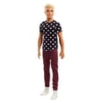 thumbnail image 2 of Ken Fashionistas Doll 14 en blanco y negro Barbie Barbie, 2 of 2