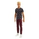 thumbnail image 2 of Ken Fashionistas Doll 14 en blanco y negro Barbie Barbie, 2 of 2