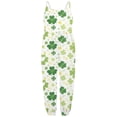 thumbnail image 2 of Tiijoy Girl's St. Patrick's Day Overalls Cute Comfortable Romper with Pocket, Sizes 1-6, 2 of 4