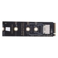 thumbnail image 1 of PCIe 3.0 M.2 to SFF-8612 Host Adapter, for PCIe NVMe SSD, with SFF-8611 4i Interface, Easy to Install, 1 of 7