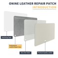 thumbnail image 3 of Parche reparador de piel Onine, 40 x 120 cm, para muebles, color blanco, 3 of 6