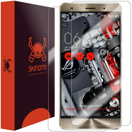 Skinomi TechSkin Full Body & Screen Protector for Asus Zenfone 3 Deluxe