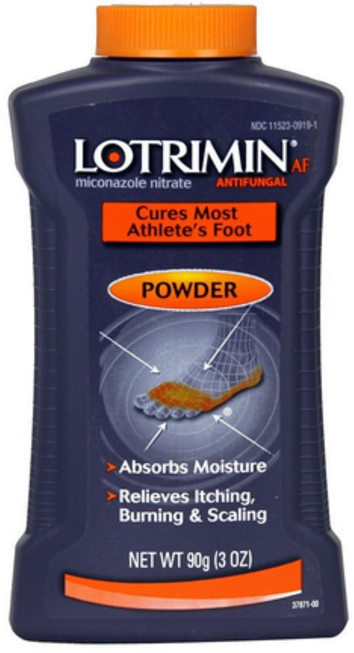 Lotrimin AF Antifungal Powder 3 oz (Pack of 2)