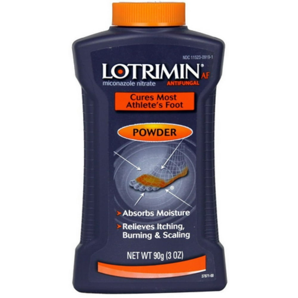 Lotrimin AF Antifungal Powder 3 oz (Pack of 2)