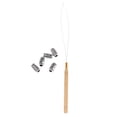 thumbnail image 1 of 5 Pcs Hair Braid Pearl Hair Extensions Decoration + Wire Drawing Hook 02, 1 of 8