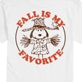 thumbnail image 3 of Peanuts - Fall Is My Favorite - Men's Short Sleeve Graphic T-Shirt, 3 of 6