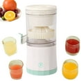 thumbnail image 4 of HLONK Portable Blender  Electric Citrus Juicer  Rechargeable Hands-Free Masticating Orange Juicer Lemon Squeezer with USB, 4 of 7