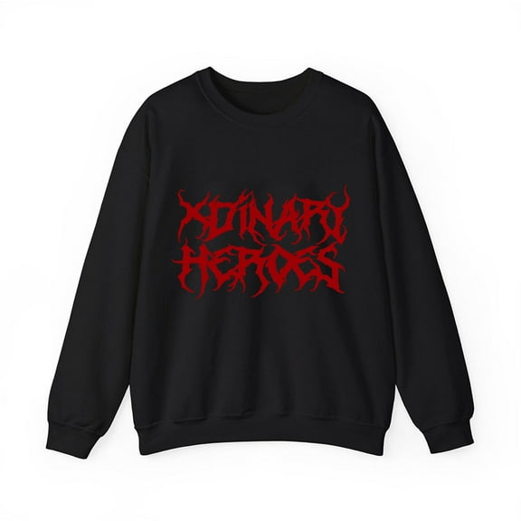 Xdinary Heroes Merch Red Logo Crewneck Sweatshirt Unisex Men Women Long Sleeve