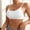 White, variant on TIANZEN Women’s Convertible Backless Wireless Bra Breathable Thin Sports Underwear With Detachable Sports Bra with Support Women Bra Set And Underwear plus Size Sports Bras for Women with Support