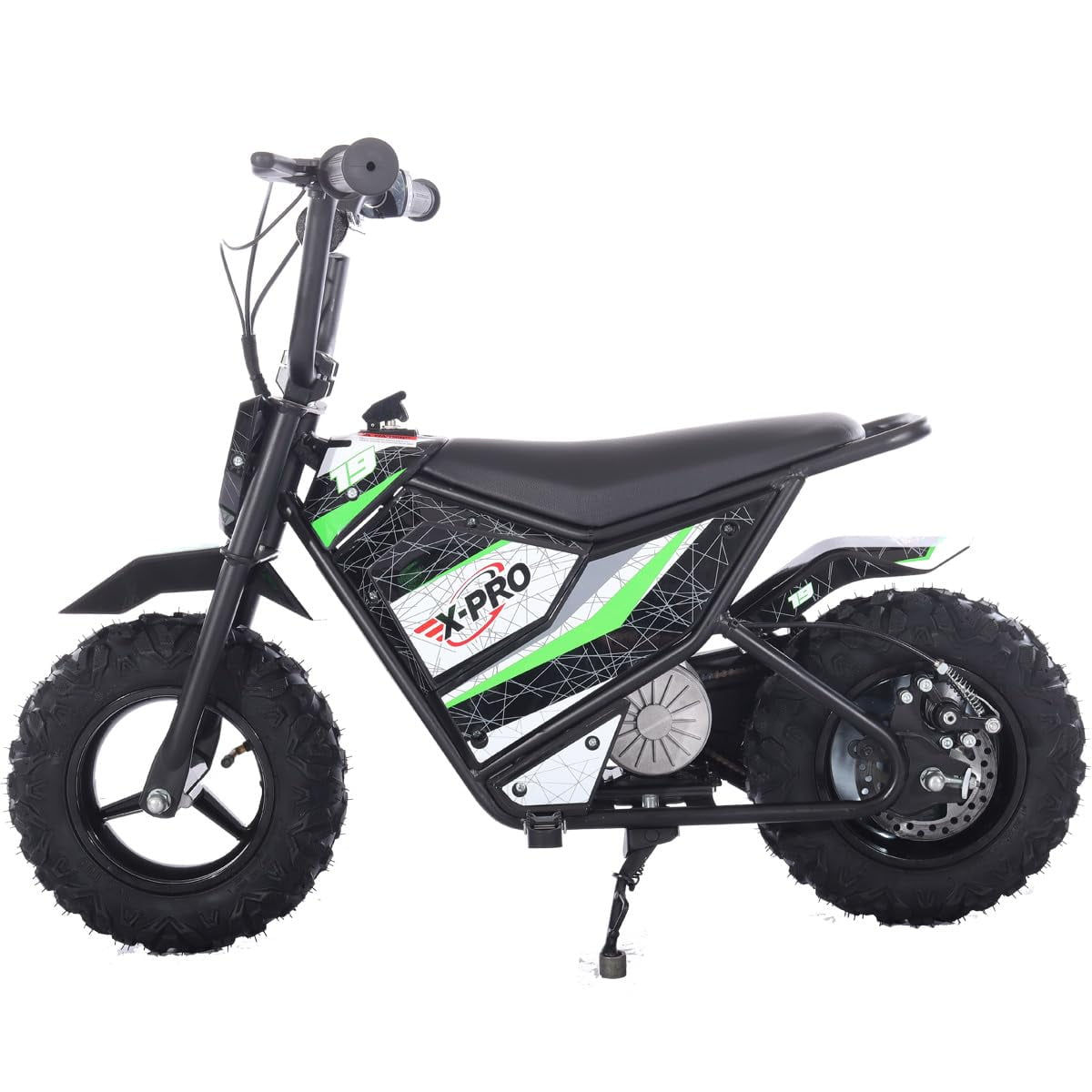 X-Pro XP250E 250W 24V Electric Dirt Bike with Chain Drive! 6.5" Wheels! Rear Disc Brakes!