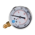 thumbnail image 4 of Indicador de vacío para general, dual, 1/4 "BSP, parte inferior, indicador de 2", TAMAÑO 3000psi Yotijar Manómetro de vacío, 4 of 8
