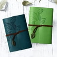 thumbnail image 6 of RETON 2PCS Travel Journal Writing Refillable Notebook Pad Men Women Vintage Leather Journal with Vintage Charm for Writing Sketch Journal, Ideal Gift for You(Blue, 7 inches), 6 of 9