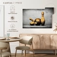 thumbnail image 5 of Elephant Stock Textured Bowling Wall Art - Horizontal Canvas Wall Art - Bedroom Wall Decor - Sports Canvas - Brown And Gray Decor - 12" x 8", 5 of 8