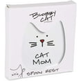 thumbnail image 6 of Blobby Cat, Cat Spoon Rest"I Licked the Spoon", 5", White, 6 of 8