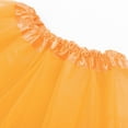 thumbnail image 2 of DuoJiaJ Tutu Skirts for Women Layered Pleated Skirts Ealstic A-Line Adult Dancing Skirts,Orange B, 2 of 5